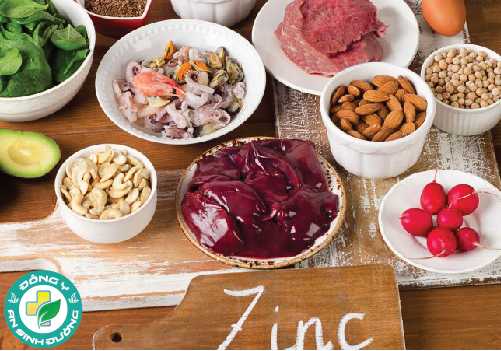 Một số thực phẩm giàu kẽm